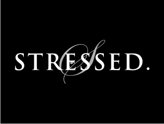 Stressed. logo design by puthreeone