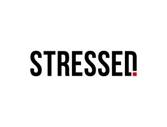 Stressed. logo design by lexipej