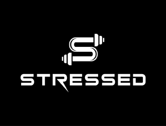 Stressed. logo design by MAXR