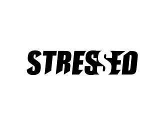 Stressed. logo design by Girly