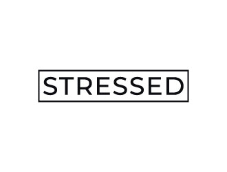 Stressed. logo design by aryamaity