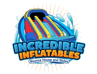 Incredible Inflatables Bounce House and Slides logo design by AamirKhan