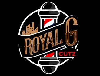 Royal G Cutz logo design by DreamLogoDesign