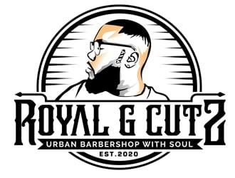 Royal G Cutz logo design by DreamLogoDesign