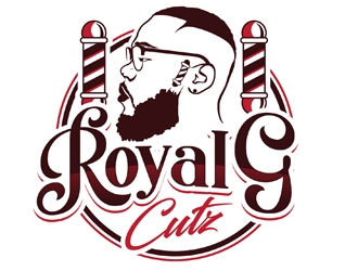 Royal G Cutz logo design by DreamLogoDesign