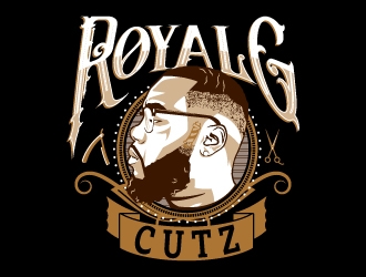 Royal G Cutz logo design by fries