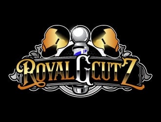 Royal G Cutz logo design by daywalker