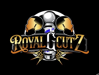 Royal G Cutz logo design by daywalker