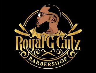 Royal G Cutz logo design by invento