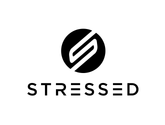 Stressed. logo design by aura