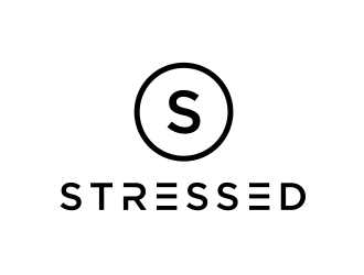 Stressed. logo design by aura