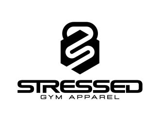 Stressed. logo design by ekitessar