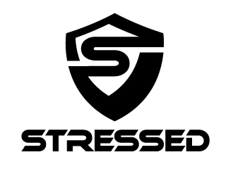 Stressed. logo design by PMG