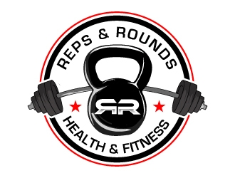 Reps & Rounds Health & Fitness logo design by AamirKhan