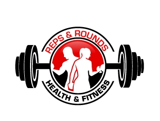 Reps & Rounds Health & Fitness logo design by AamirKhan