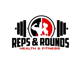 Reps & Rounds Health & Fitness logo design by AamirKhan