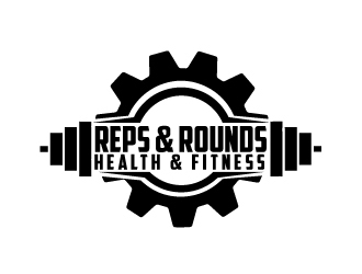 Reps & Rounds Health & Fitness logo design by AamirKhan