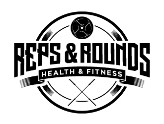 Reps & Rounds Health & Fitness logo design by PRN123