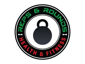 Reps & Rounds Health & Fitness logo design by aryamaity