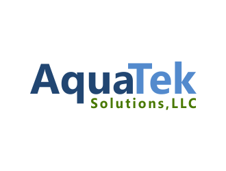 AquaTek Solutions, LLC logo design by Girly