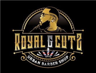 Royal G Cutz logo design by invento