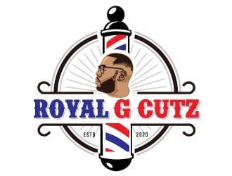 Royal G Cutz logo design by Conception