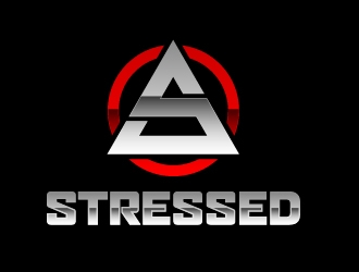 Stressed. logo design by logy_d