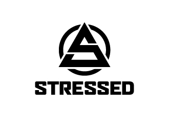 Stressed. logo design by logy_d