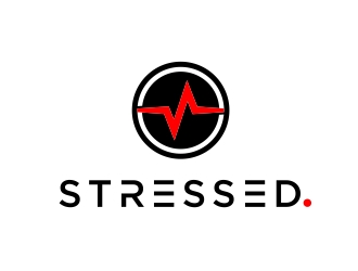 Stressed. logo design by aura