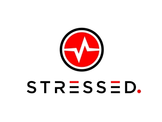 Stressed. logo design by aura