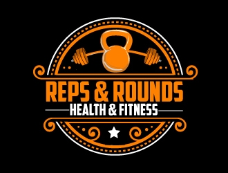 Reps & Rounds Health & Fitness logo design by AamirKhan