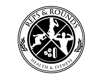 Reps & Rounds Health & Fitness logo design by AamirKhan