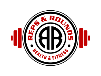 Reps & Rounds Health & Fitness logo design by cintoko