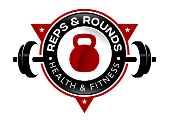 Reps & Rounds Health & Fitness logo design by ingepro