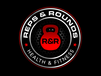 Reps & Rounds Health & Fitness logo design by ingepro