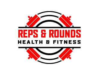 Reps & Rounds Health & Fitness logo design by logy_d