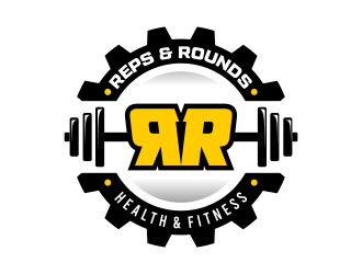 Reps & Rounds Health & Fitness logo design by done