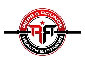 Reps & Rounds Health & Fitness logo design by usef44