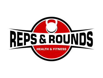 Reps & Rounds Health & Fitness logo design by maseru