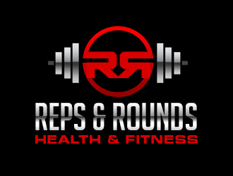 Reps & Rounds Health & Fitness logo design by kunejo