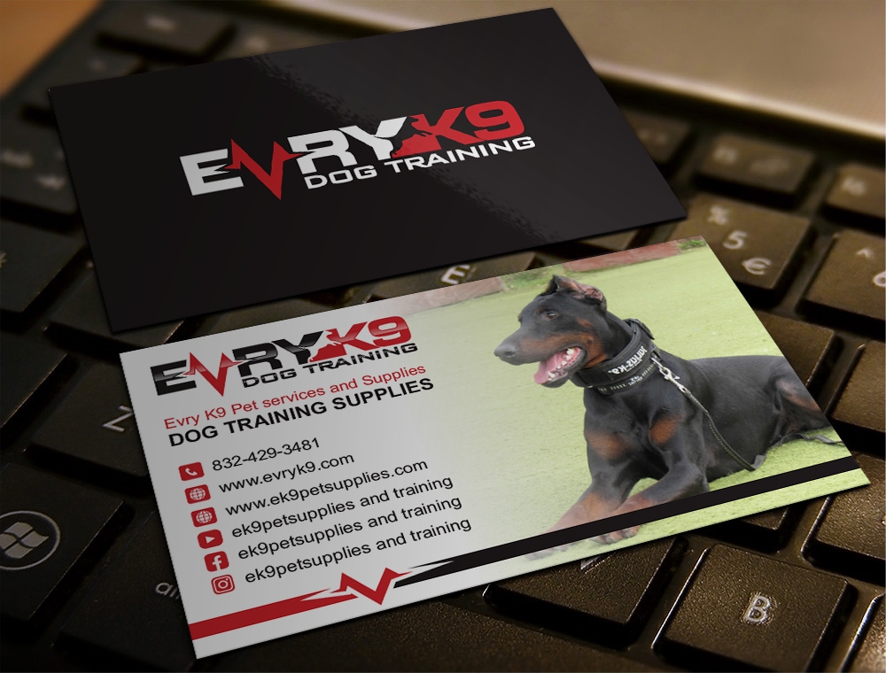 Evry K9 logo design by zizze23