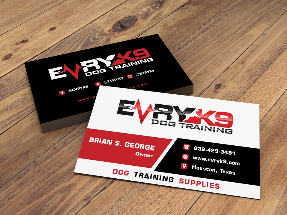 Evry K9 logo design by ManishKoli