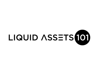 Liquid Assets 101 logo design by pel4ngi