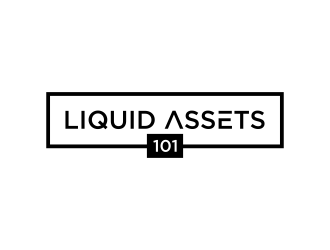 Liquid Assets 101 logo design by pel4ngi