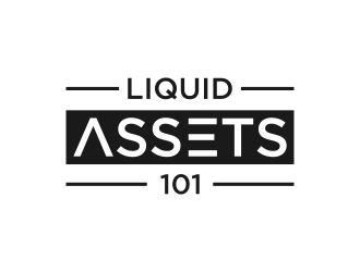 Liquid Assets 101 logo design by pel4ngi