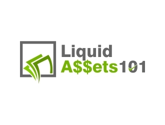 Liquid Assets 101 logo design by rizuki