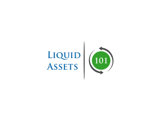 Liquid Assets 101 logo design by oke2angconcept