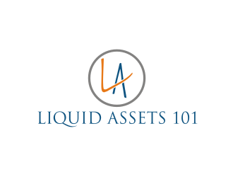 Liquid Assets 101 logo design by Diancox