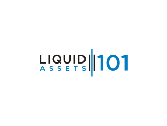 Liquid Assets 101 logo design by carman