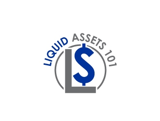 Liquid Assets 101 logo design by uttam